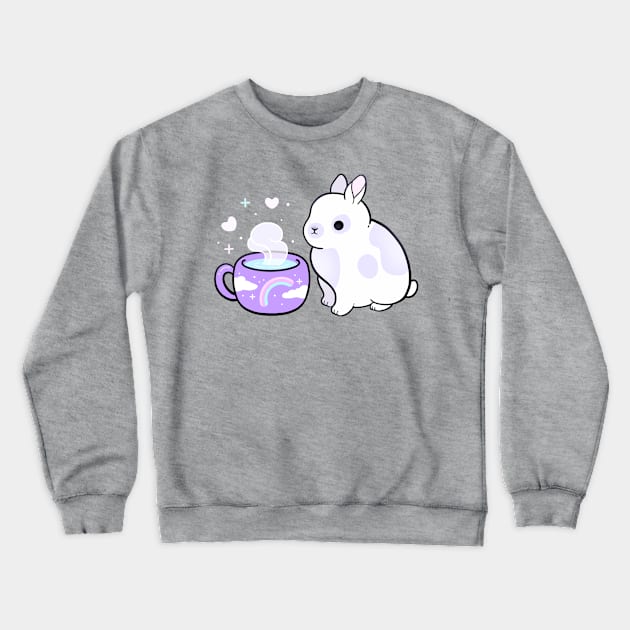 Happy Tea Bun | Nikury Crewneck Sweatshirt by Nikury